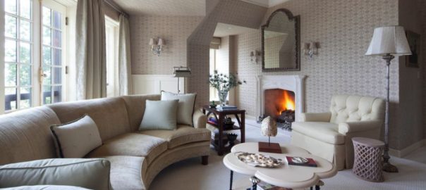 Adding round-shaped interior elements can smooth the hard edges in your interior look.